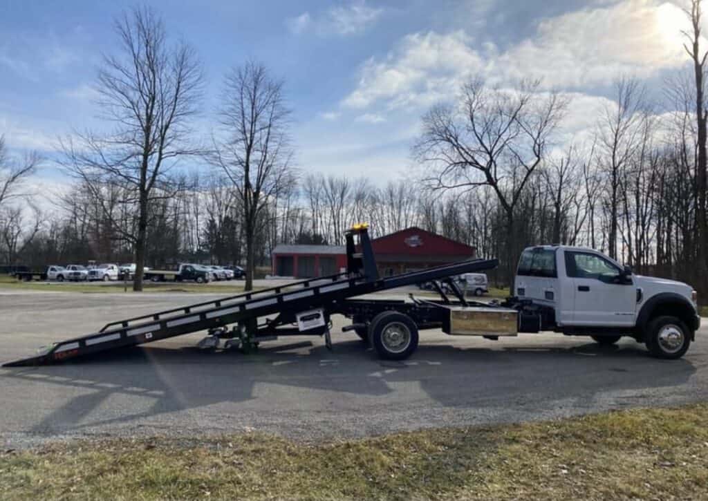 Flatbed Tow Truck