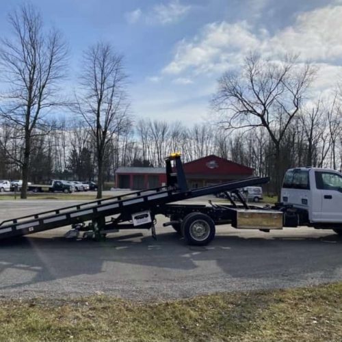 Flatbed Tow Truck